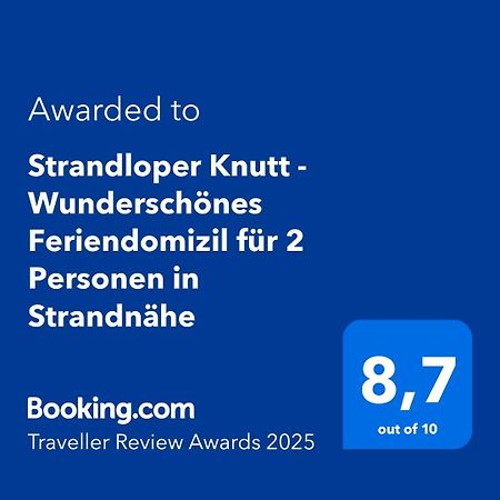 Strandloper Knutt - Wunderschoenes Feriendomizil Fuer 2 Personen In Strandnaehe Wangerooge Exteriér fotografie